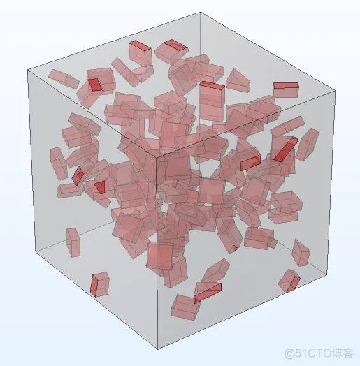 COMSOL和Matlab联合仿真之复合材料填充建模_随机圆柱_06